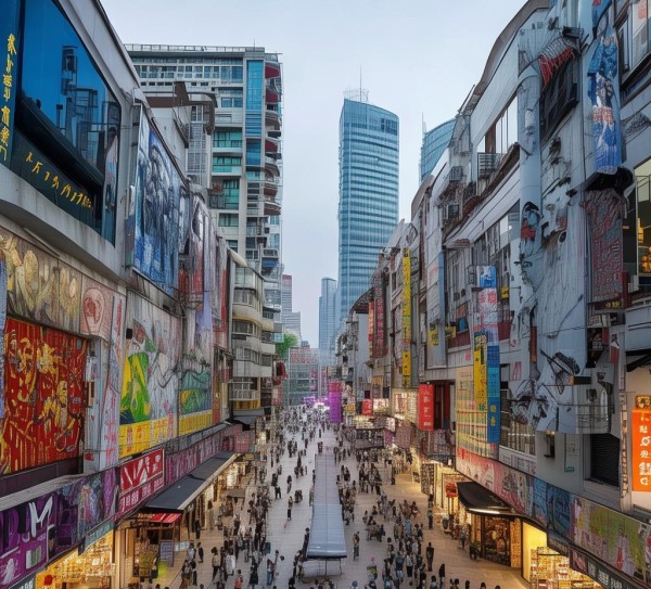 上海金桥国际商贸城，商业与艺术的融合之旅
